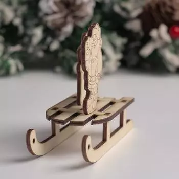 Основа для росписи «Санки: Санта+подарок», 108.54.7 см