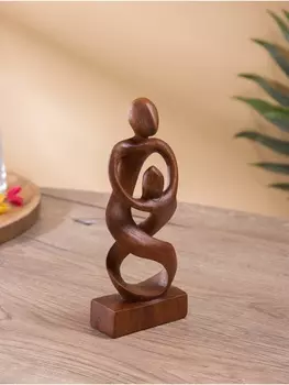 Фигурка «Семья», 9420 см, дерево суар