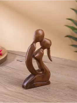 Фигурка «Сладкая парочка», 12520 см, дерево суар