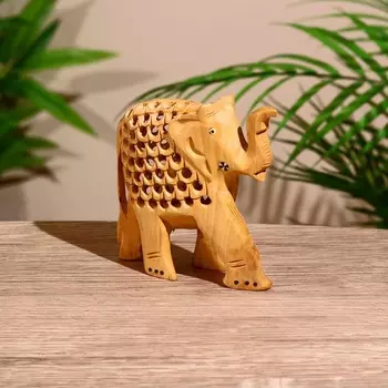 Сувенир "Слон" дерево кадам 10х4х11 см