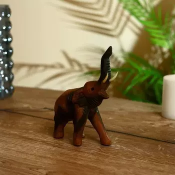 Сувенир "Слон" дерево манго 15х12 см