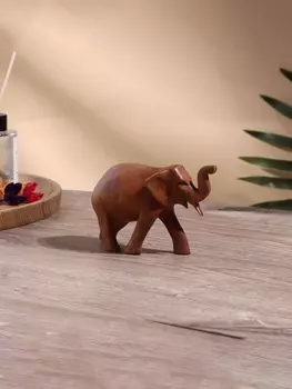 Сувенир "Слон" дерево суар, 14х5х9 см