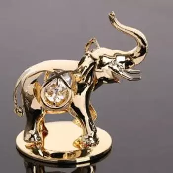 Сувенир "Слон", с кристаллами