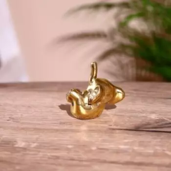 Сувенир "Слоник" 5,5 см, бронза (107333-58)