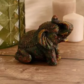 Сувенир "Слоник" камень 13х11 см