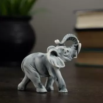 Фигурка «Слоник малый», мраморная крошка, 5.7 см