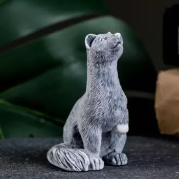 Сувенир "Соболь сидящий" 8см