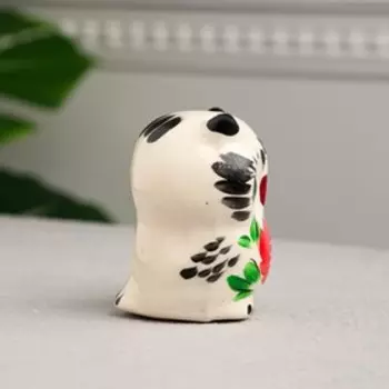 Сувенир "Совенок", роспись, керамика, 8 см