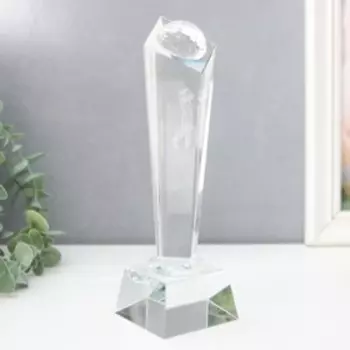 Сувенир стекло "Кубок наградной - Гольф" 22,5х6,8х6,8 см