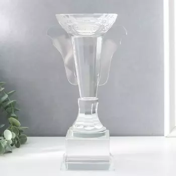 Сувенир стекло "Кубок наградной - Лига" 24х12,5х10,5 см