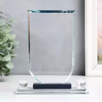 Сувенир стекло "Стела наградная" 17х12х4 см