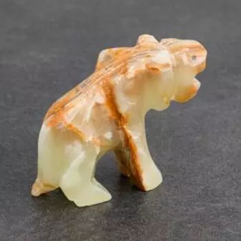 Сувенир "Тигр", 6,5х5, оникс