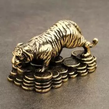 Сувенир "Тигр Амурский Таис", латунь