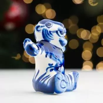 Сувенир "Тигр Кензо", одноцветный, 6,5 см