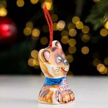 Сувенир "Тигрёнок. На счастье", 7,5 см, керамика