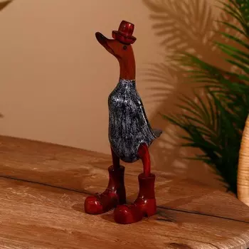 Сувенир "Утка " дерево 27 см