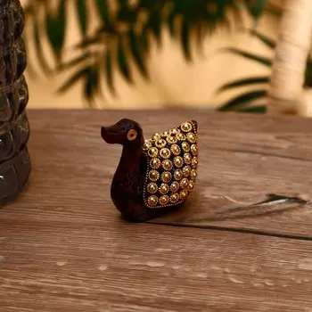 Сувенир "Утка" дерево 8 см