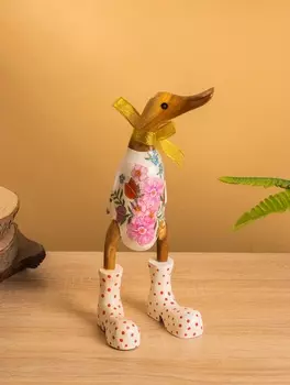 Сувенир «Утка в сапожках», 131024 см, дерево