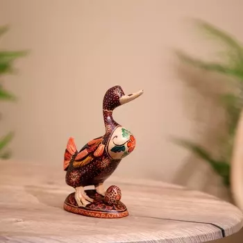 Сувенир "Уточка" батик, дерево 16 см