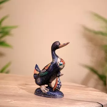 Сувенир "Уточки" батик, дерево 16 см