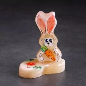 Сувенир "Зайка", селенит