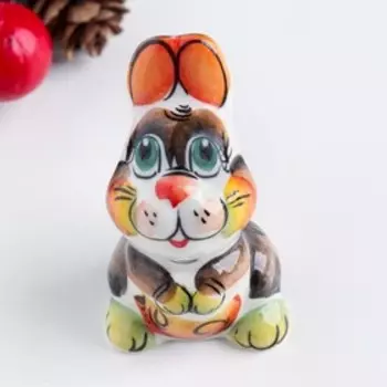 Сувенир "Заяц джо" цвет гжель