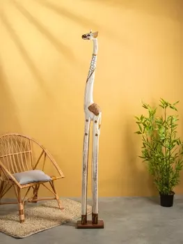 Сувенир «Жираф», 2817200 см, дерево, белый