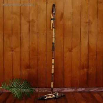 Сувенирное оружие сарбакан "Ловушка" 106х8х3 см