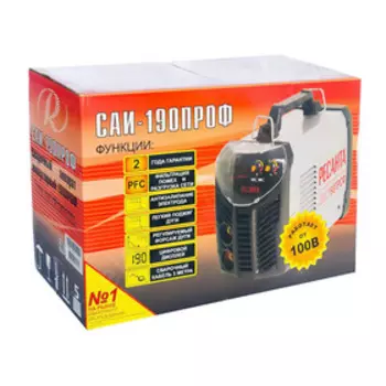 Сварочный аппарат Ресанта САИ-190ПРОФ инвертор ММА DC