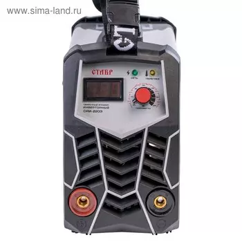 Сварочный аппарат "Ставр" ст220эсаи, 4.6 кВт, 20-220 А, d 1.6-5 мм, ПВ 80%, MMA