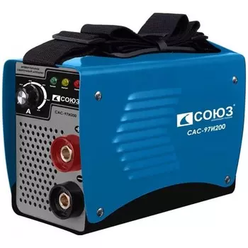 Сварочный инвертор «СОЮЗ» САС-97И200, 250 В, 200 А, 5.3 кВт