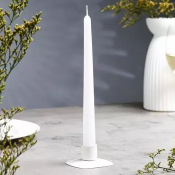 Свеча античная, 2.324.5 см, 5 ч, 55 г, белая