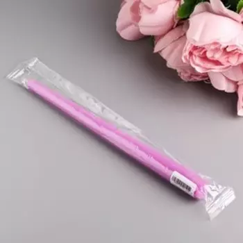 Свеча античная, 2,3х 24,5 см, 5 ч, 55 г, сиреневая