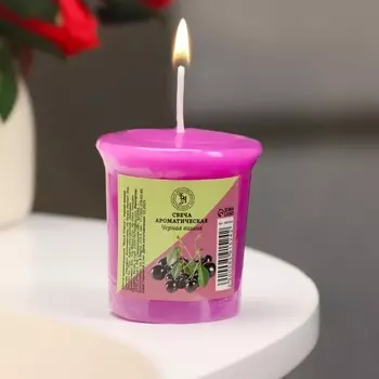 Свеча ароматическая Black Cherry, чёрная вишня, 54.5 см