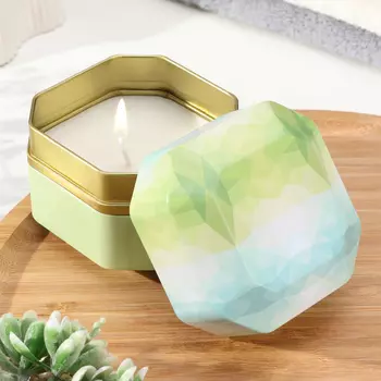 Ароматическая свеча в банке Aromatic Candle, гранат, большая