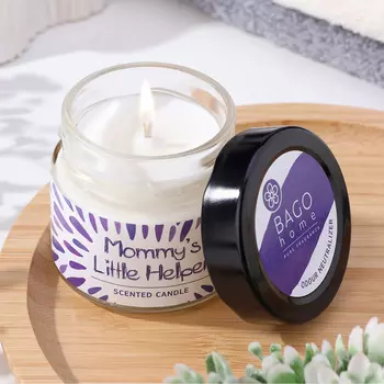 Ароматическая свеча в банке «Цветочная пудра», соевый воск, 80 г