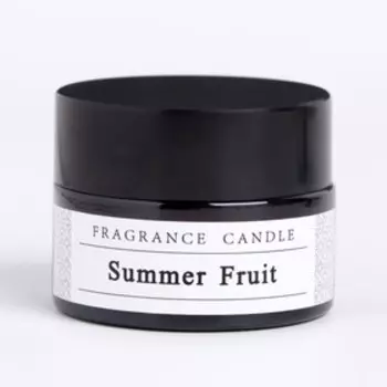 Ароматическая свеча в банке «Летние фрукты», соевый воск, 12 г
