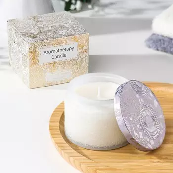 Свеча ароматическая в банке Orchid, 57 см, орхидея