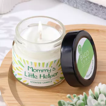 Ароматическая свеча в банке «Яблочный сок», соевый воск, 80 г