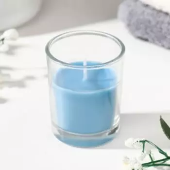 Свеча ароматическая в стакане «Нюд», 56 см, океан