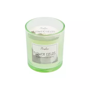 Свеча ароматическая в стекле FLOWER FIELDS, 78 см
