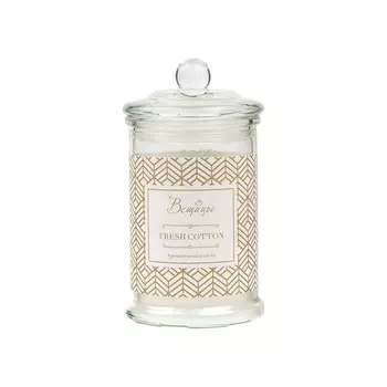 Свеча ароматическая в стекле FRESH COTTON, 814.5 см