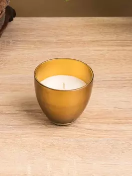 Свеча ароматическая в стеклянном подсвечнике 85 г, лотус