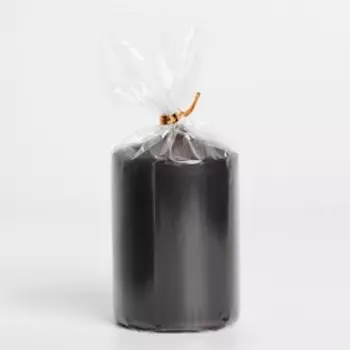 Свеча-цилиндр, 6х8,5 см, 180 г, 12 ч, МИКС