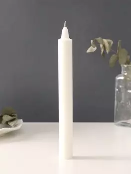 Свеча парафиновая хозяйственная, 2.421 см, 80 г, без аромата