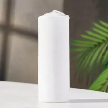 Свеча-цилиндр, 515 см, белая