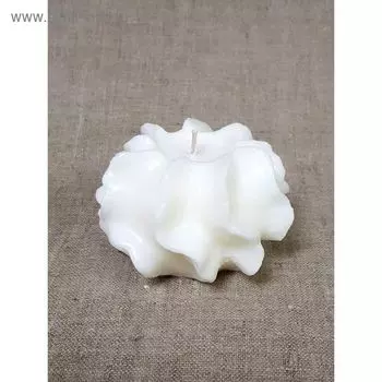 Свеча "Коралл" 12*8,5 белая