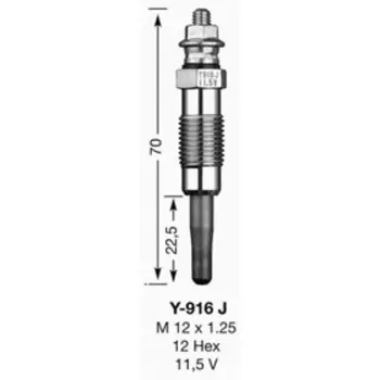Свеча накаливания NGK 5906 / D-POWER6