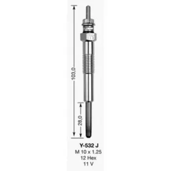 Свеча накаливания NGK 7782 Y-532J