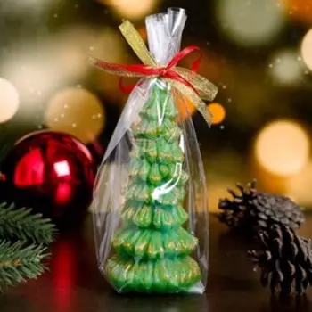 Свеча новогодняя "Елка"